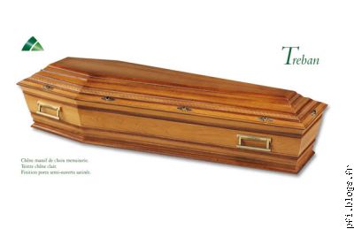 cercueil TREBAN      970 EUROS